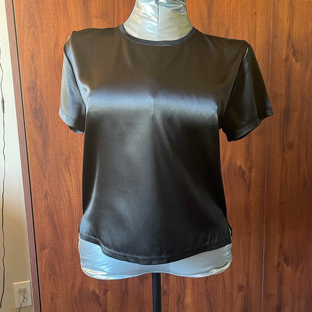 NWT ATM Collection Stretch Silk T-Shirt
